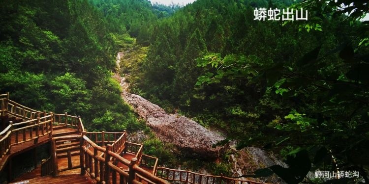 野河山景区-蟒石谷